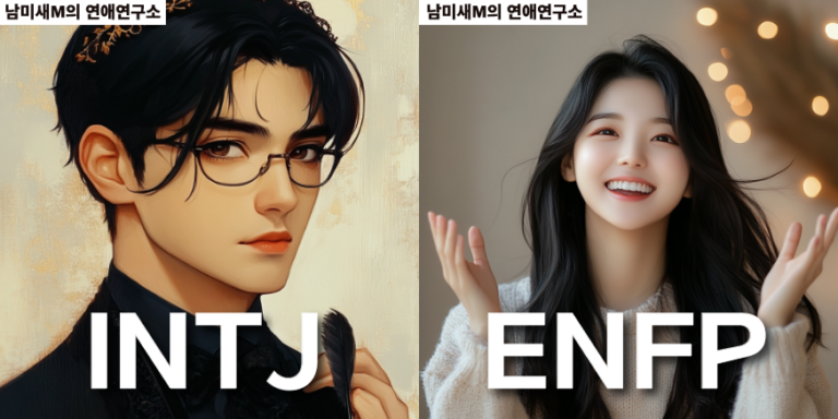 여자 ENFP X 남자 ISTJ 연애